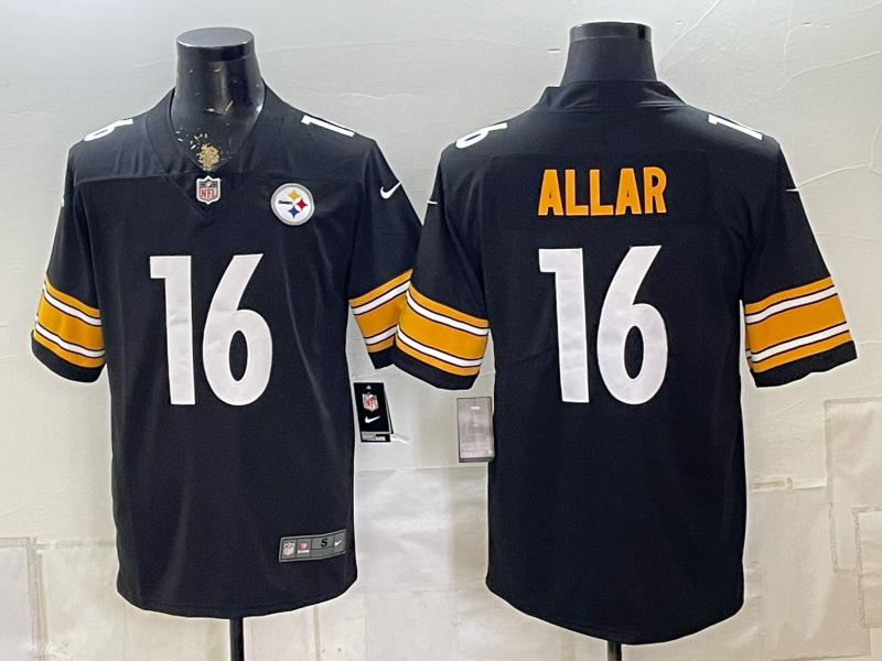 2026 Men Pittsburgh Steelers #16 Allar Black Limited Nike NFL Jersey 0826001->pittsburgh steelers->NFL Jersey